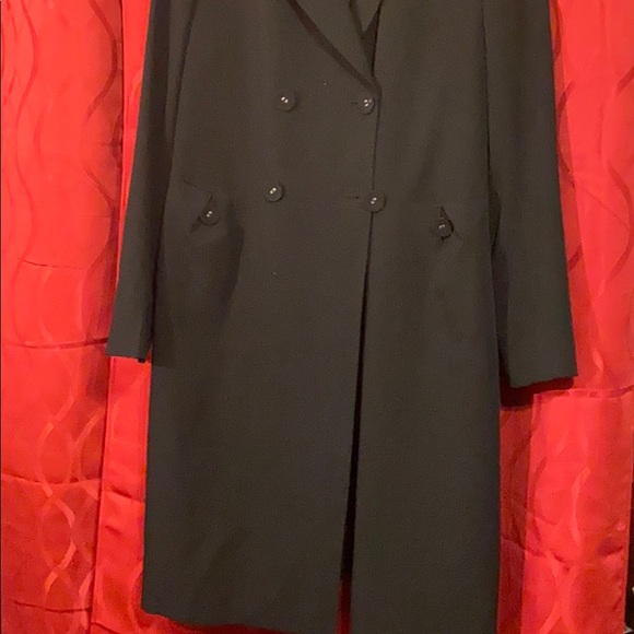 Black Trench Coat - Picture 2 of 4